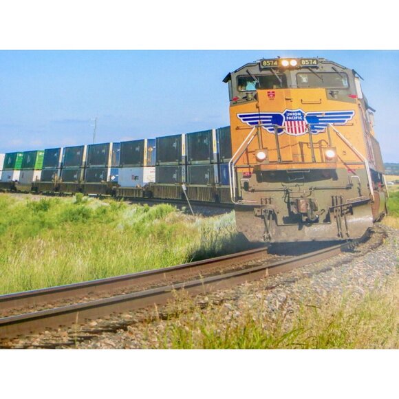 NEW! 2024 Union Pacific Railroad Monthly Wall Calendar 14 x 20 - Picture 3 of 7